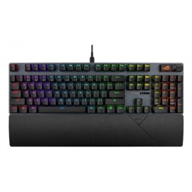 ASUS - ASUS ROG Strix Scope II X teclado Juego USB Negro - 90MP03XF-BKSA00