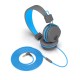 JLab JBuddies Studio Kids Auriculares Alámbrico Diadema Música Azul, Grafito
