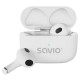 Savio TWS-01 PRO auriculares inalámbricos intrauditivos Bluetooth blanco