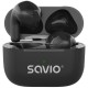 Savio TWS-02 PRO auriculares inalámbricos intrauditivos USB-C Bluetooth negro