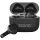 Savio TWS-02 PRO auriculares inalámbricos intrauditivos USB-C Bluetooth negro