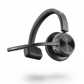 POLY VOYAGER 4310 UC Auriculares Inalámbrico Diadema Oficina/Centro de llamadas Bluetooth Negro