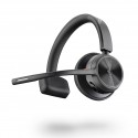POLY VOYAGER 4310 UC Auriculares Inalámbrico Diadema Oficina/Centro de llamadas Bluetooth Negro