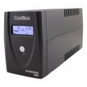 COOLBOX - CoolBox SAI Guardian 3 LCD 800VA 480W 2 Schukos + Software - COO-SAIGD3-800