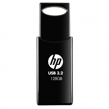 HP - HP 712w unidad flash USB 128 GB USB tipo A 3.2 Gen 1 (3.1 Gen 1) Negro - HPFD712B-A-128
