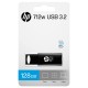 HP - HP 712w unidad flash USB 128 GB USB tipo A 3.2 Gen 1 (3.1 Gen 1) Negro - HPFD712B-A-128