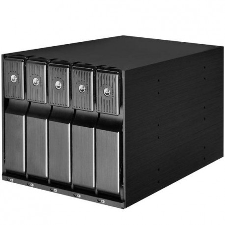 SILVERSTONE - Silverstone SST-FS305-12G unidad de disco multiple Negro - SST-FS305-12G