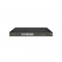 LevelOne GES-2118P Switch Gestionado L2 Gigabit PoE Negro