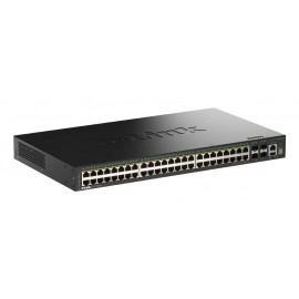 D-Link DGS-1530-52P/E Switch Gestionado L2 Gigabit PoE Negro