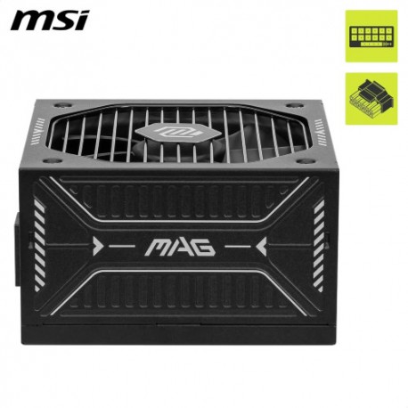 MSI MAG A750GLS fuente de alimentación modular 750W 80 Plus Gold