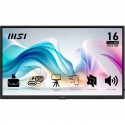 MSI - MSI PRO MP165 E6 monitor o TV portátil Monitor portátil Negro 39,6 cm (15.6'') LED 1920 x 1080 Pixeles - 9S6-3PE50M-001