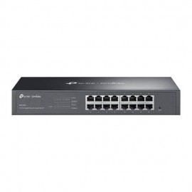 TP-LINK - TP-Link ES216G switch Gestionado Gigabit Ethernet (10/100/1000) Negro - ES216G