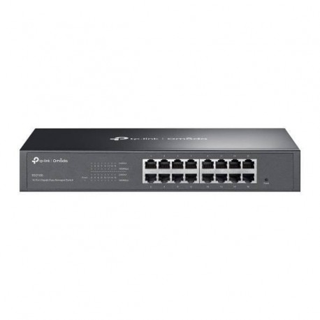 TP-LINK - TP-Link ES216G switch Gestionado Gigabit Ethernet (10/100/1000) Negro - ES216G