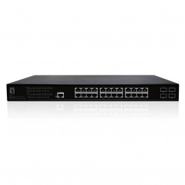 LevelOne GEP 2861 switch gestionado L2 Gigabit Ethernet con PoE
