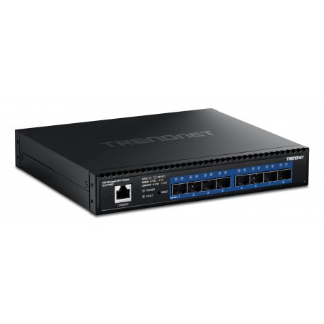 TRENDNET - Trendnet TL2-F7080 switch Gestionado L2 1U Negro - TL2-F7080