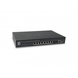LevelOne GEP 1061 conmutador gestionado L2 Gigabit Ethernet con PoE
