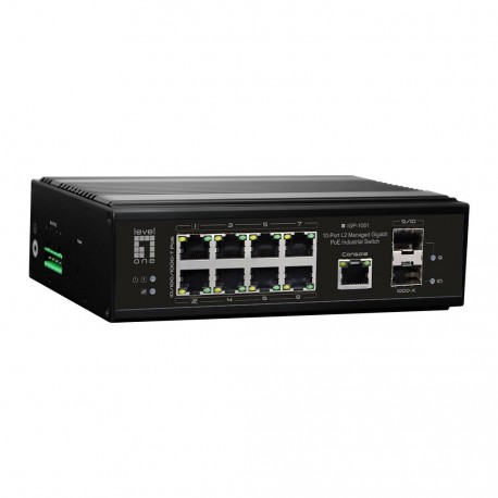LevelOne IGP 1061 switch gestionado L2 Gigabit Ethernet con PoE