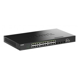 D-Link DGS 1530 28P switch gestionado L2 Gigabit Ethernet con PoE