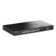 D-Link DGS 1530 28P switch gestionado L2 Gigabit Ethernet con PoE