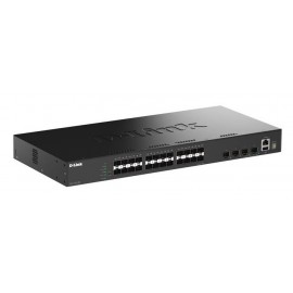 D-LINK - D-Link DGS-1530-28S/E switch Gestionado L2 Negro - DGS-1530-28S/E