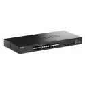 D-LINK - D-Link DGS-1530-28S/E switch Gestionado L2 Negro - DGS-1530-28S/E