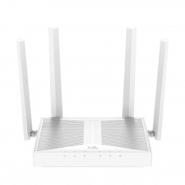CUDY - Cudy WR3000E router inalámbrico Gigabit Ethernet Doble banda (2,4 GHz / 5 GHz) Blanco - wr3000e