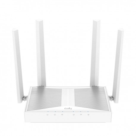 CUDY - Cudy WR3000E router inalámbrico Gigabit Ethernet Doble banda (2,4 GHz / 5 GHz) Blanco - wr3000e