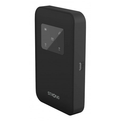 STRONG - Strong 4G+ LTE MiFi Hotspot Router Wi-Fi 900 router inalámbrico Doble banda (2,4 GHz / 5 GHz) Negro - 4g+mifi900