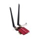 CUDY - Cudy WE9300 adaptador y tarjeta de red Interno WLAN / Bluetooth 5765 Mbit/s - we9300