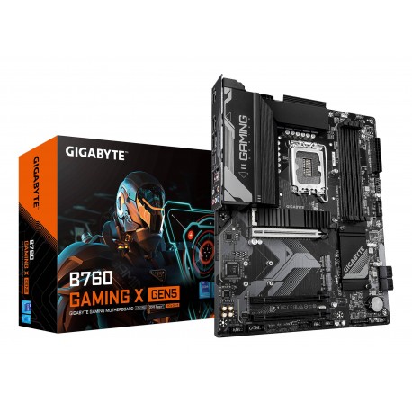 Gigabyte B760 Gaming X Gen5 placa base para Intel Core 14ª generación DDR5