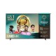 HISENSE - Hisense 85A6Q Televisor 2,16 m (85'') 4K Ultra HD Smart TV Wifi Negro 400 cd / m² - 85A6Q