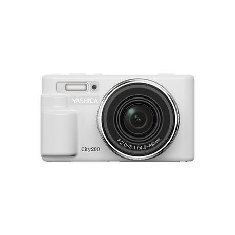 YASHICA - Yashica City 200 Cámara compacta 72 MP CMOS Blanco - yas-dgc200-wh
