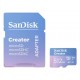 SANDISK - SanDisk Creator 512 GB MicroSDXC UHS-I Clase 10 - sdsqxav-512g-gn6ms