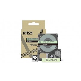 Epson LK-4GAS Gris, Verde claro
