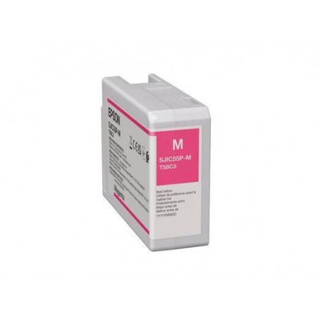 EPSON - Epson SJIC55(M) cartucho de tinta 1 pieza(s) Original Magenta - C13T58C340