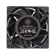 SILVERSTONE - Silverstone FHS 80X Carcasa del ordenador Ventilador 8 cm Negro 1 pieza(s) - SST-FHS80X