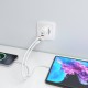 AISENS - AISENS Cargador GaN 30W, 1xUSB-C PD3.0 QC4.0, 1xUSB-A QC3.0, Blanco - A110-0952