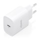 AISENS - AISENS Cargador GaN 30W, 1xUSB-C PD3.0, Blanco - A110-0950