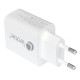 LEOTEC - Leotec CARGADOR UNIVERSAL 20W 1USB-C PD + 1USB-A BLANCO - lecsph20w2w2