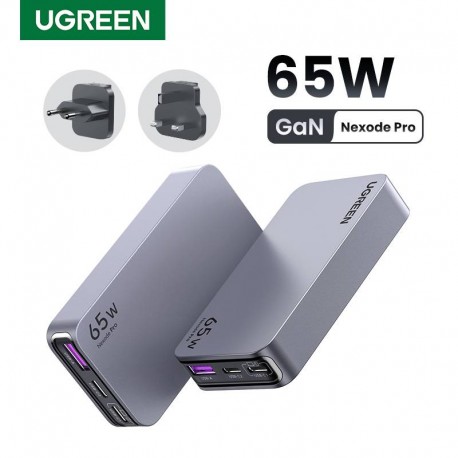 UGREEN - Ugreen Nexode Pro 65W GaN Travel Charger Interior - UG25356