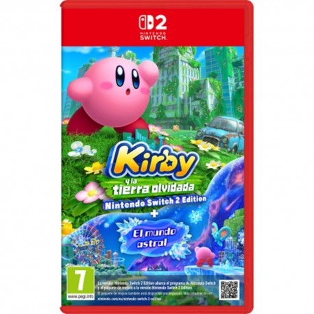 NINTENDO - Juego nintendo switch 2 -  kirby y la tierra olvidada nintendo switch 2 edition - 10016314