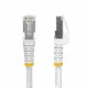 StarTech NLWH1MCAT8PATCH cable Ethernet CAT8 blanco 1 metro cobre puro