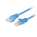 LANBERG - Lanberg PCU6-20CC-0025-B cable de red Azul 0,25 m Cat6 U/UTP (UTP) - pcu6-20cc-0025-b