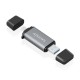 AISENS - AISENS ASCR-2AC11-GR cable USB - ASCR-2AC11-GR
