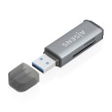 AISENS - AISENS ASCR-2A09-GR cable USB - ASCR-2A09-GR