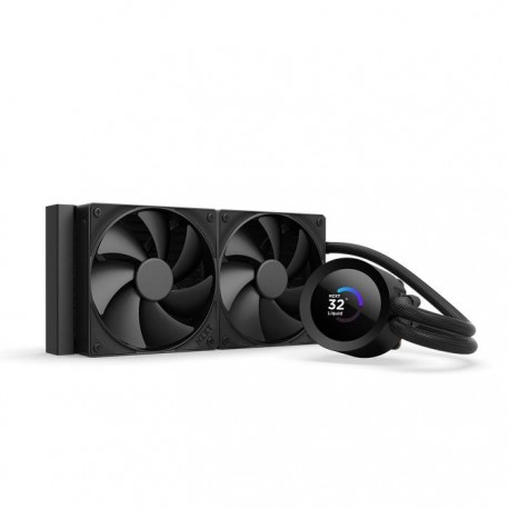 NZXT - NZXT Kraken Plus 240 Procesador Sistema de refrigeración líquida todo en uno 12 cm Negro - rl-kn240-b2