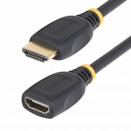 StarTech HD2MF18INL cable extensión HDMI 2.0 macho a hembra 0 punto 5 metros