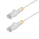 StarTech N6PAT200CMWHS cable Ethernet CAT6 blanco 2 metros slim cobre puro