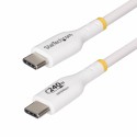 StarTech USB2EPR2MW cable carga USB-C para portátil 2 metros blanco USB 2.0