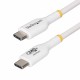 StarTech USB2EPR1MW cable carga USB-C para portátil 1 metro blanco USB 2.0